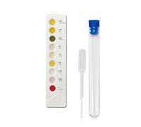 Harewtwy Water Test Cardboard 9 in 1 Drinking Water Test PH//GH/Fe/Cu/Pb/NO3/NO2/F Test
