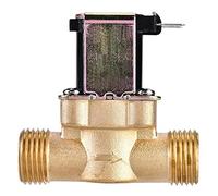 Harewtwy Water Valve Switch G3/4 Inch Brass Solenoid Valve AC220V for Water Heater