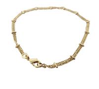 Harfi 18ct Gold Vermeil Double Chain Bracelet