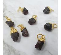 Harfi Bell Birthstone Pendant Charms - Garnet - January - Garnet - January