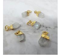 Harfi Bell Birthstone Pendant Charms - Moonstone - June - Moonstone - June