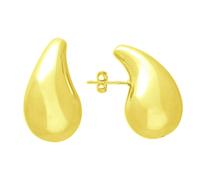 Harfi Elegant Gold Plated Teardrop Earrings