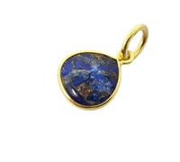 Harfi Gold Plated Sapphire Birthstone Heart Pendant