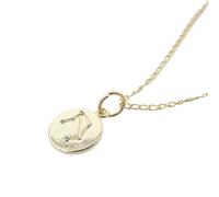Harfi Libra Gold Plated Constellation Star Map Pendant Charm Necklace