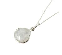 Harfi Moonstone June Birthstone 925 Sterling Silver Necklace
