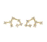 Harfi Sagittarius Star Sign Constellation Astrology Tiny Earrings