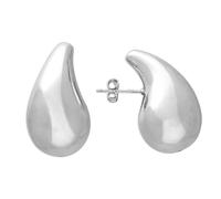 Harfi Statement Sterling Silver Teardrop Earrings
