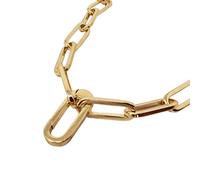 Harfi Stylish 18ct Gold Vermeil Charm Magic Link Necklace