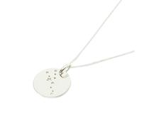 Harfi Taurus Constellation Sterling Silver Pendant Necklace