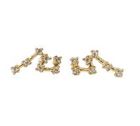 Harfi Virgo Star Sign Constellation Astrology Tiny Earrings