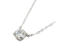 Harfi Women's Diamond Moissanite Crystal Sterling Silver Necklace | Size: 18 inches Harfi Silver 18 inches