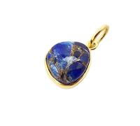 Harfi Women's Gold Plated Sapphire September Birthstone Pendant in Blue Harfi Blue One Size