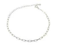 Harfi Women's Silver Everyday Paperclip Chain Stacking Bracelet | Size: 7.5 inches Harfi Silver 7.5 inches