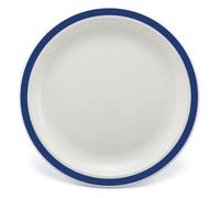 Harfield 17cm Polycarbonate Rimmed New Duo Plate Royal Blue (Pack of 4)