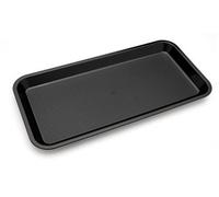 Harfield Antibacterial Individual Serving Black Food Platter (Pack of 2) HQ Unbreakable Polycarbonate Plastic