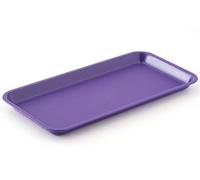 Harfield Antibacterial Individual Serving Purple Food Platter (Pack of 2) HQ Unbreakable Polycarbonate Plastic