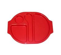 Harfield D7799R Meal Tray Red 38 x 28cm Polycarbonate