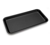 Harfield Polycarbonate Plastic Individual Serving Platter Black (Pack of 2)