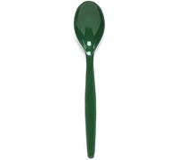 Harfield Reusable Teaspoons Racing Green 14.5cm (Pack of 10) HQ Unbreakable Polycarbonate