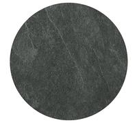 Harfield Roltex 30cm Round Serving Platter Cake Tapas Sushi Cheese Board Slate Oak Marble Wood Style (Slate)