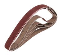 HARFINGTON 1 x 30 Inch Sanding Belts, 5 Pcs 150 Grits Aluminum Oxide Abrasive Belt Sander File Belt for Woodworking, Metal Polishing, Knife Sharpener