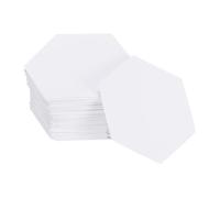 HARFINGTON 100 Count Hexagon Paper Piecing Paper for Quilting, 0.75-Inch English Paper Piecing Template, Foundation Paper Pieces Patchwork Supplies for Quilting Sewing DIY Craft