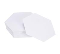 HARFINGTON 100 Count Hexagon Paper Piecing Paper for Quilting, 1.5-Inch English Paper Piecing Template, Foundation Paper Pieces Patchwork Supplies for Quilting Sewing DIY Craft