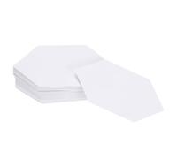 HARFINGTON 100 Count Hexagon Paper Piecing Paper for Quilting, 1-Inch English Paper Piecing Templates, Foundation Paper Pieces Patchwork Supplies for Quilting Sewing DIY Craft