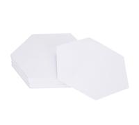 HARFINGTON 100 Count Hexagon Paper Piecing Paper for Quilting, 2-Inch English Paper Piecing Template, Foundation Paper Pieces Patchwork Supplies for Quilting Sewing DIY Craft