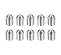 HARFINGTON 10pcs Ball Point Spring Plungers 3x3mm 10N Elasticity Stainless Steel No Step Positioning Beads Ball Catch Latch for Door Cupboard Mechanical Devices Clamps Furniture