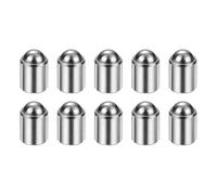 HARFINGTON 10pcs Ball Point Spring Plungers 6x7mm 5N Elasticity Stainless Steel No Step Positioning Beads Ball Catch Latch for Door Cupboard Mechanical Devices Clamps Furniture