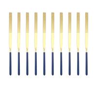 HARFINGTON 10Pcs Diamond File 4 x 160mm 120 Grit Diamond Needle Gold Files for Metal Glass Wood Stone Grinding Polishing Engraving, Narrow Flat