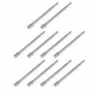 HARFINGTON 10pcs Impact Socket Adapter 3/8" Square Drive 1/4" Hex Shank 6" Long Extension Bit for Axle Nut Driver Drill Socket Sets
