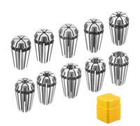 HARFINGTON 10pcs Spring Collet Chuck ER16 1/16" - 5/16" 65Mn Spring Steel Precision Router Collets for CNC Engraving Milling Lathe Tool