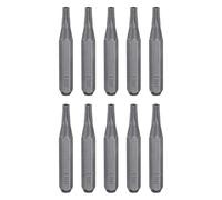 HARFINGTON 10pcs T9H Torx Screwdriver Bit 5/32" Hex Shank 28mm/1.1" Length Magnetic Star 6 Point Head Hex Bits S2 Steel Screw Driver Bit for Impact Electric Screw Driver Power Tools