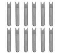 HARFINGTON 12pcs 3mm U-Type Screwdriver Bit 5/32" Hex Shank 28mm Length S2 Steel Magnetic U-Shaped Head Screw Driver Bit for Electric Precision Repair