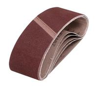 HARFINGTON 2-1/2 x 14 Inch Sanding Belts, 5 Pcs 180 Grits Aluminum Oxide Abrasive Belt Sander File Belt for Woodworking, Metal Polishing, Knife Sharpener