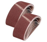 HARFINGTON 2-3/8 x 10-1/4 Inch Sanding Belts, 40 Pcs 40/60/80/120 Grit Aluminum Oxide Abrasive Belt Sander File Belt for Woodworking, Metal Polishing, Knife Sharpener