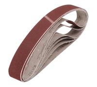 HARFINGTON 2 x 48 Inch Sanding Belts, 6 Pcs 120 Grit Aluminum Oxide Abrasive Belt Sander File Belt for Woodworking, Metal Polishing, Knife Sharpener
