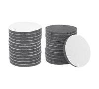 HARFINGTON 24pcs Scrubber Scouring Pads 1200 Grits 5 Inch Drill Power Brush Hoop and Loop Surface Conditioning Disc Drill Scuffing Disc Scrub Pads for Home Kitchen Cleaning, Light Gray