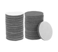 HARFINGTON 24pcs Scrubber Scouring Pads 800 Grits 4 Inch Drill Power Brush Hoop and Loop Surface Conditioning Disc Drill Scuffing Disc Scrub Pads for Home Kitchen Cleaning, Gray