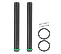 HARFINGTON 2pcs 6 Point Deep Impact Socket 1/2" Drive 14mm Metric Standard Socket 8" Long Cr-Mo Steel Spindle Axle Hex Nut Bolt Sockets with Rubber Ring Locking Pin