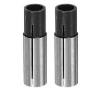 HARFINGTON 2pcs Collet Chuck Driver Adapter 1/2" to 8mm CNC Engraving Bit Router Converter for CNC Machine Tool