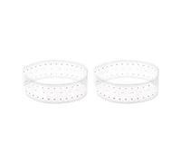 HARFINGTON 2pcs Film Flexible Ruler 30cm 0.5mm Scale with R Angle PET Plastic Folding Straight Ruler Calibration Soft Ruler Measuring Tool for Factory, Transparent