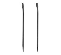 HARFINGTON 2pcs Line-Up Pry Bar 17" Length 0.6" Rod Dia Carbon Steel Hexagonal Crowbar Sleever Bar Connecting Bar for Prying and Aligning