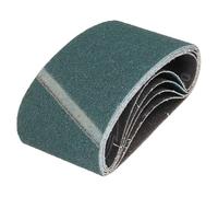 HARFINGTON 3-1/2 x 15-1/2 Inch Sanding Belts, 15 Pcs 60 Grit Zirconia Abrasive Belt Sander File Belt for Woodworking, Metal Polishing, Knife Sharpener