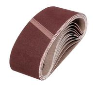 HARFINGTON 3 x 18 Inch Sanding Belts, 12 Pcs 150 Grits Aluminum Oxide Abrasive Belt Sander File Belt for Woodworking, Metal Polishing, Knife Sharpener