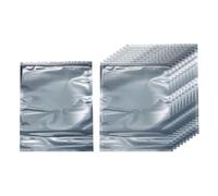 HARFINGTON 30pcs Antistatic Bags 11.8" x 7.9" Double-Layer Anti Static Resealable ESD Shielding Bag for GPU Hard Drive HDD SSD LED Lights Electronic Device, Semi-Transparent Dark Grey