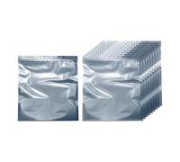 HARFINGTON 30pcs Antistatic Bags 9.8" x 7.9" Double-Layer Anti Static Resealable ESD Shielding Bag for GPU Hard Drive HDD SSD LED Lights Electronic Device, Semi-Transparent Dark Grey