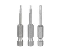 HARFINGTON 3Pcs 1/16" 5/64" 3/32" Hex Screwdriver Bit Set, SAE S2 Steel 1/4" Hex Shank 2" Length Magnetic Impact Driver Bits Hardware for DIY Hand-Making Household Appliances